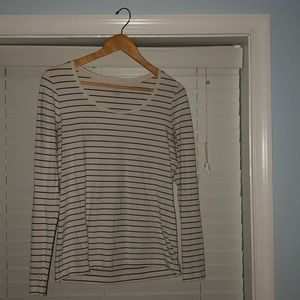 LANDS’ END Striped Top